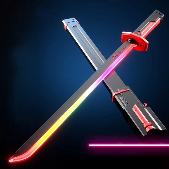 ⚔️ LumaStrike - LED Spark Sword with Mist & Sparks