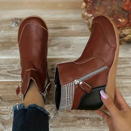 Waterproof Women’s Zip Ankle Boots