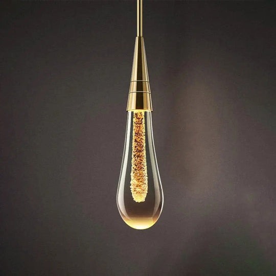 Elegant Teardrop Wall Sconce