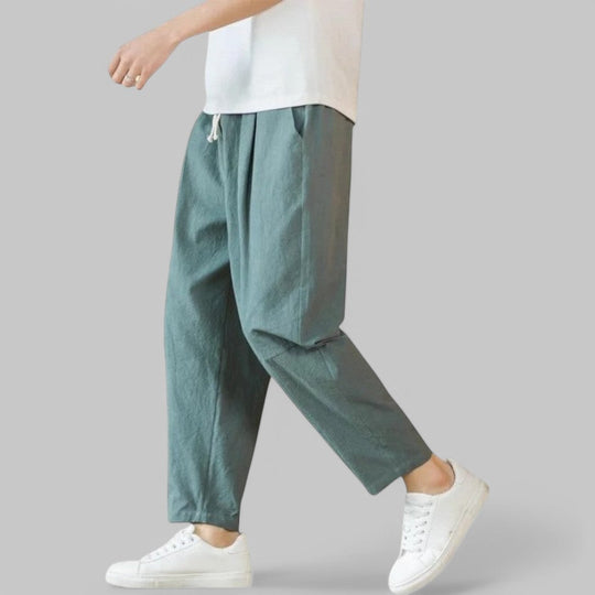 Men’s Cropped Casual Trouser