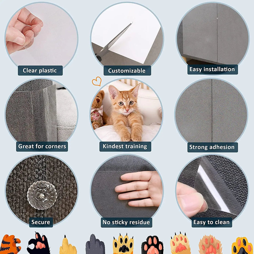 Cat Scratch Protector For Furniture (2 Pack)