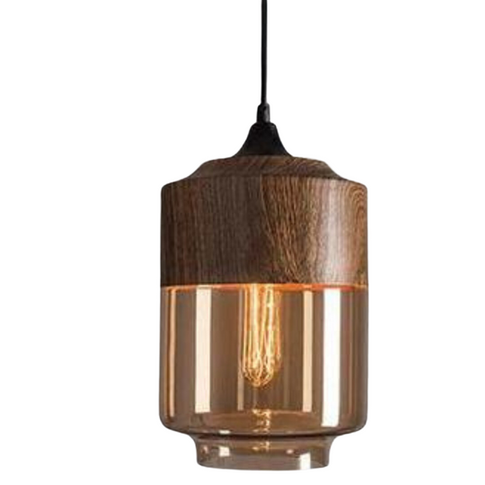 Scandinavian Wooden Ceiling Lamp