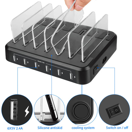 Multiple Device Fast Charging Station
