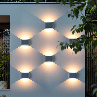 Modern Minimalist Waterproof LED Wall Light for Outdoor