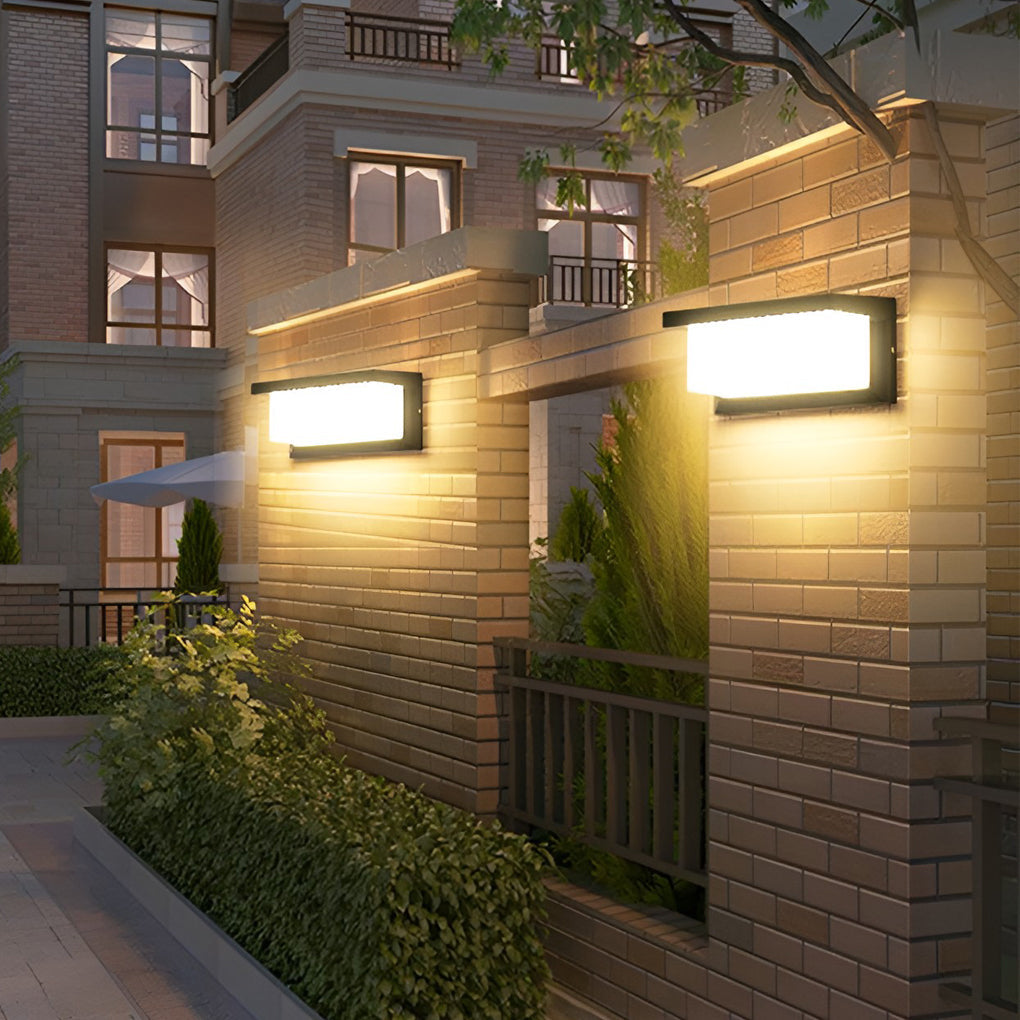 Waterproof Solar LED Outdoor Wall Sconces Lighting