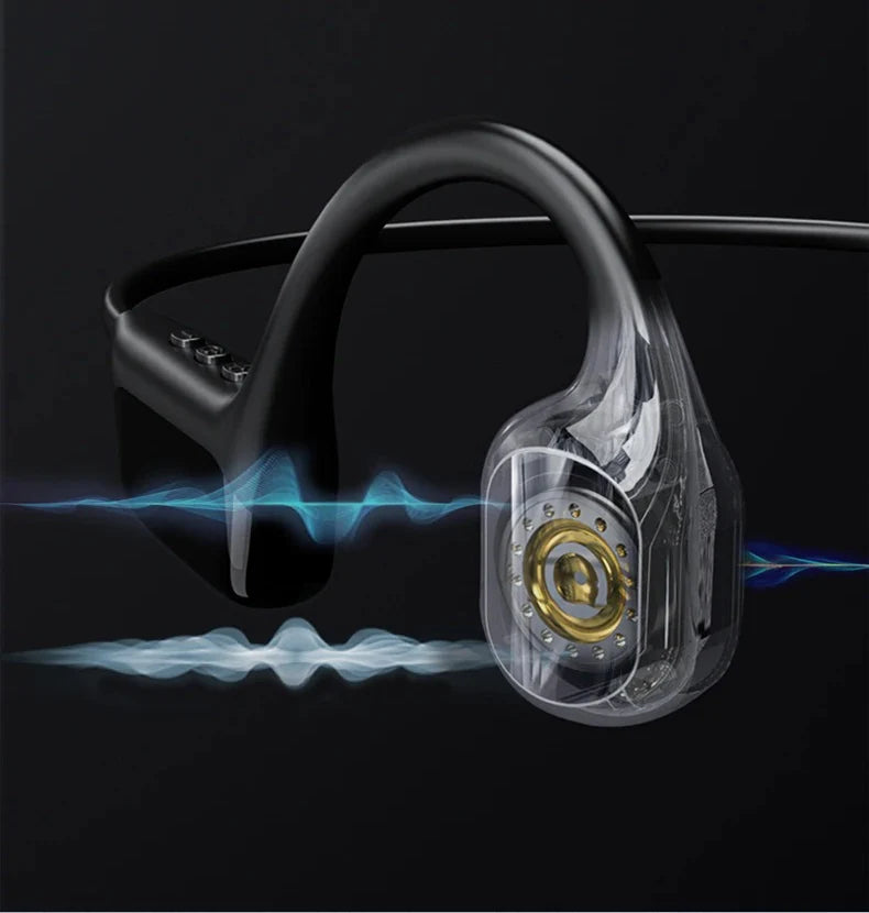 Waterproof Bone Conduction Swimming Headphones