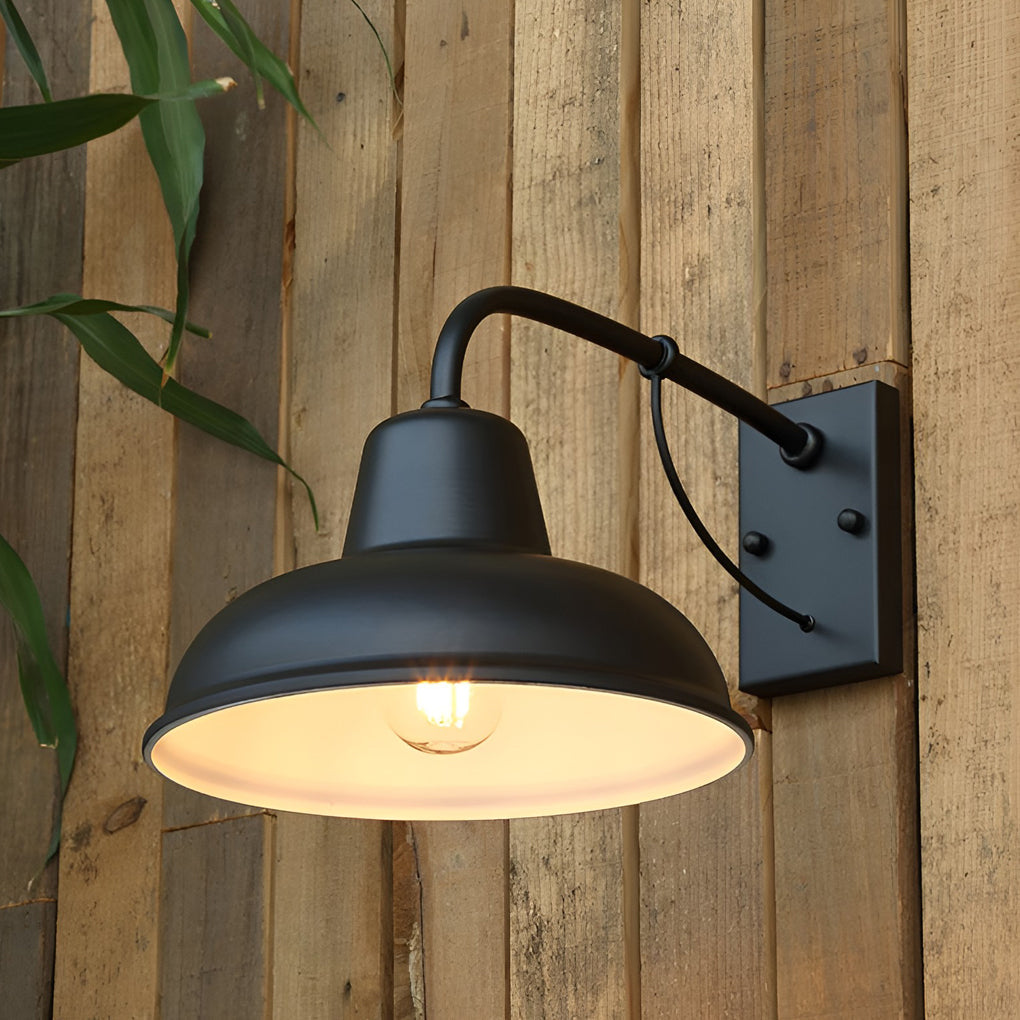 Vintage Trumpet Shaped Retro Outdoor Wall Lights