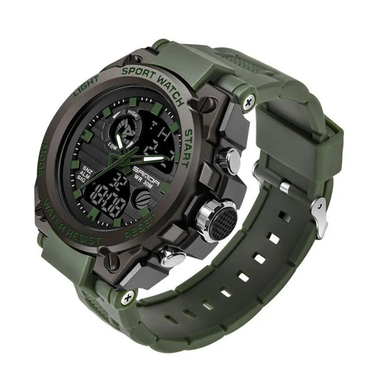 Multifunctional Tactical Wristwatch for Men