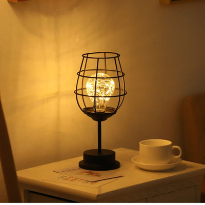 Modern Black Table Lamp - Elegant Lamp for Home and Office Lighting