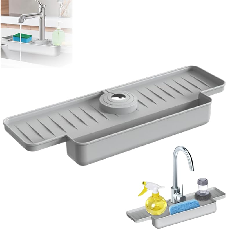 Kitchen Sink Faucet Splash Guard