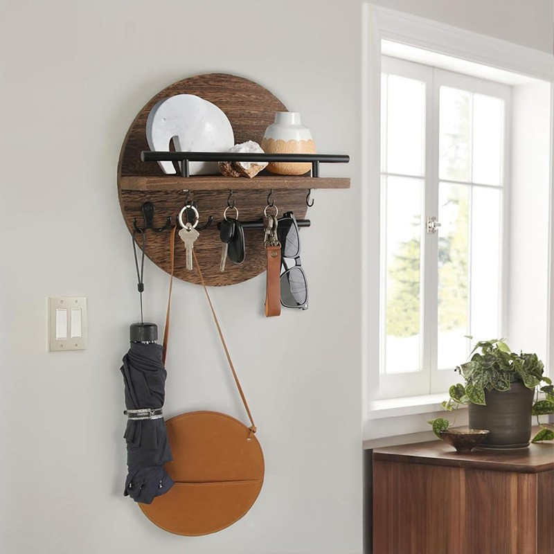 Wooden Wall Organizer