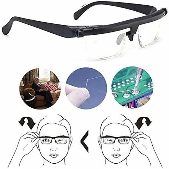 Adjustable Focus Glasses