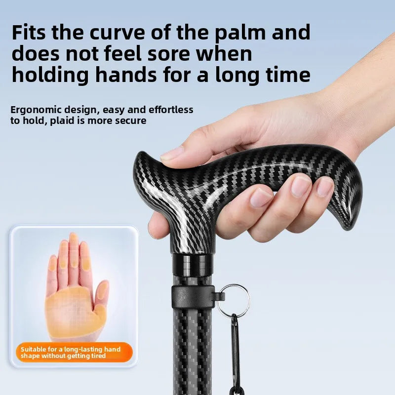 Carbon Fiber Walking Cane for Elderly
