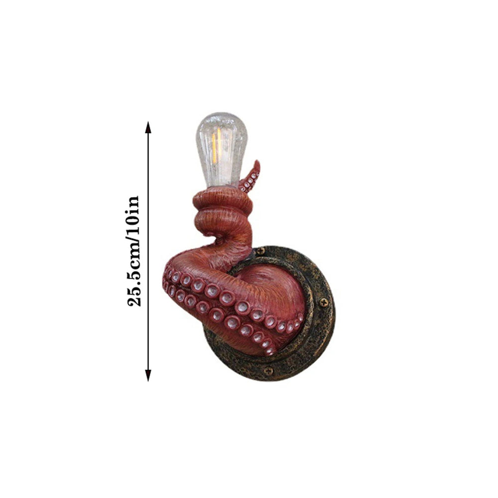 Octopus Tentacle Wall Lamp