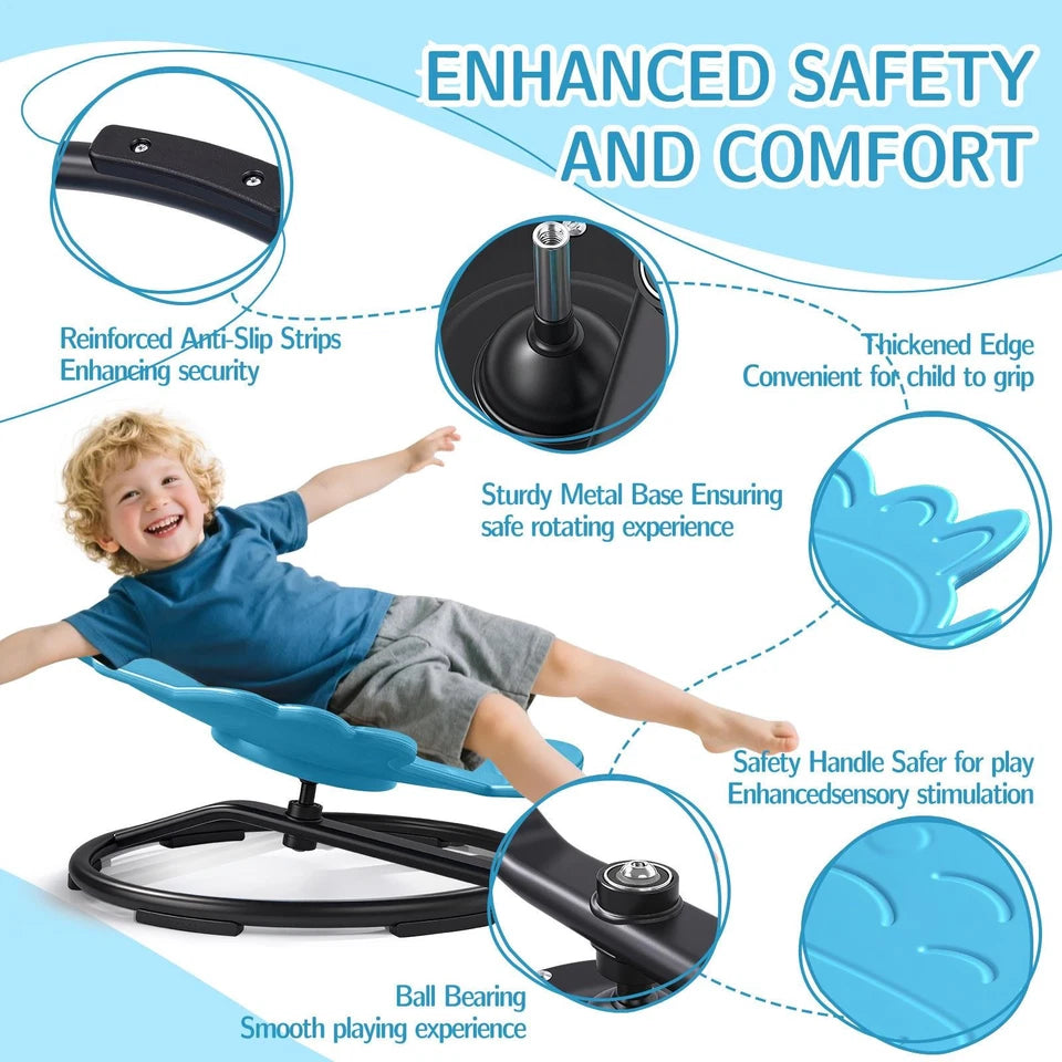 Sensory Spinning Chair for Kids Autism & ADHD Support