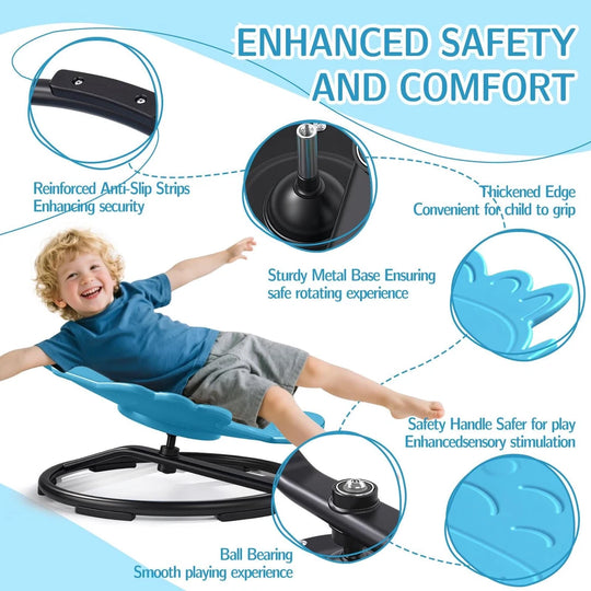 Sensory Spinning Chair for Kids Autism & ADHD Support