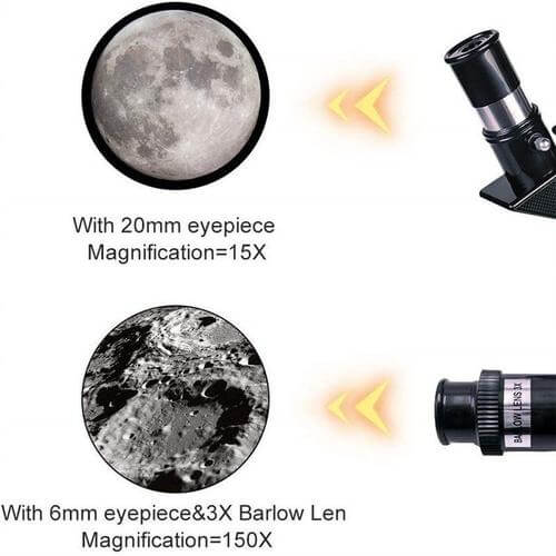 Astronomical Telescope with Tripod