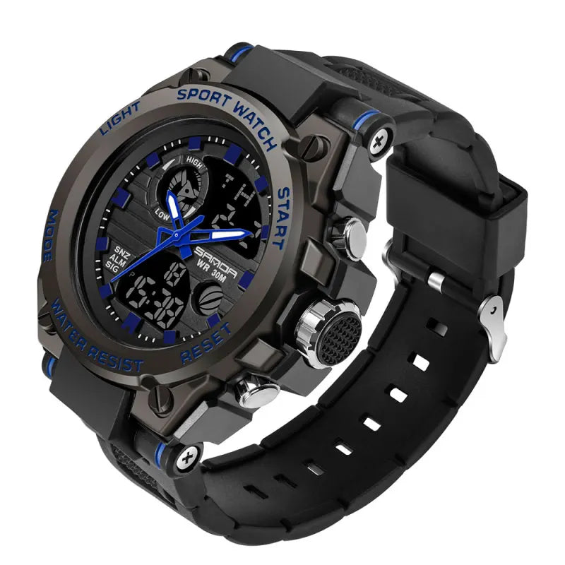 Multifunctional Tactical Wristwatch for Men