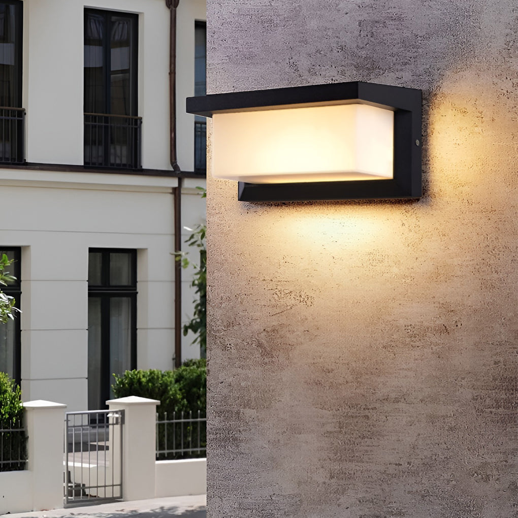 Waterproof Solar LED Outdoor Wall Sconces Lighting