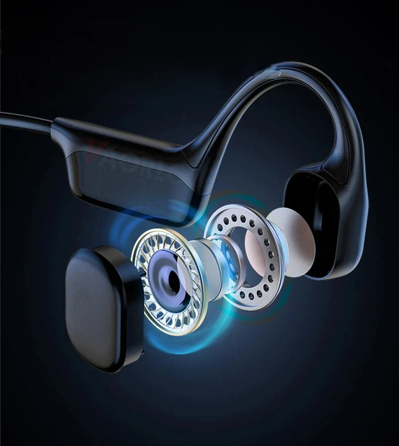 Waterproof Bone Conduction Swimming Headphones