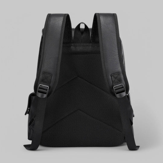 PU Leather Laptop Backpack