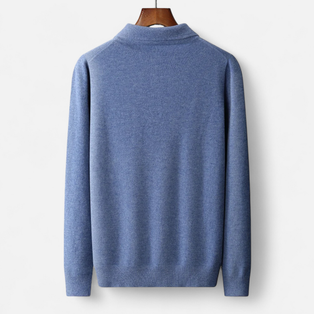 Men’s Polo Knit Sweater