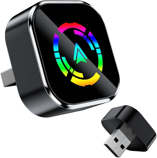 Wireless CarPlay Adapter – 2-in-1 Android Auto and CarPlay