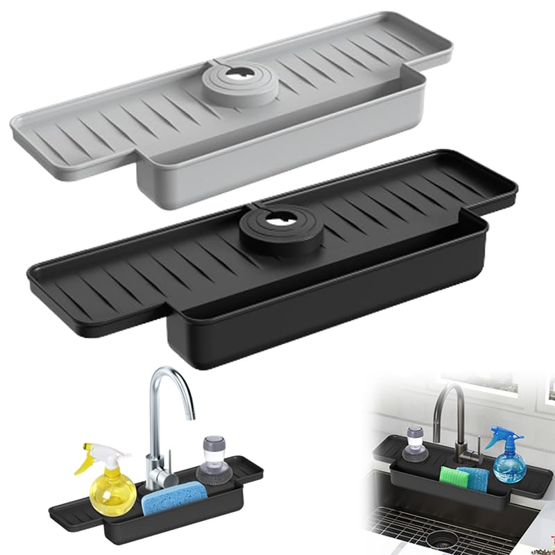 Kitchen Sink Faucet Splash Guard