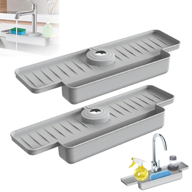 Kitchen Sink Faucet Splash Guard