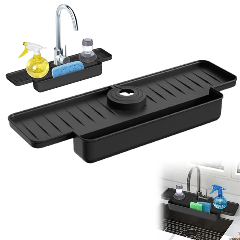 Kitchen Sink Faucet Splash Guard
