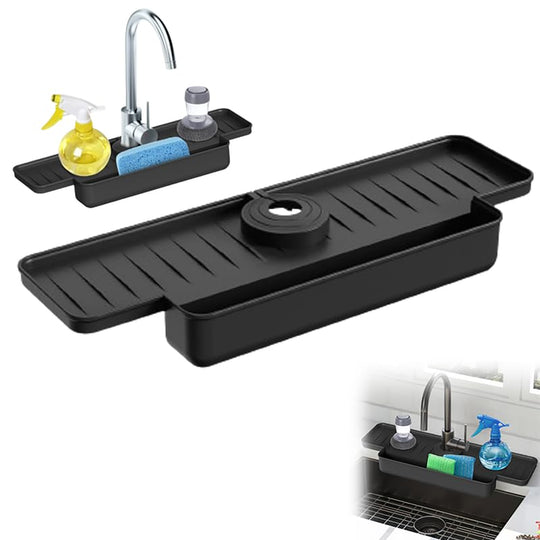 Kitchen Sink Faucet Splash Guard