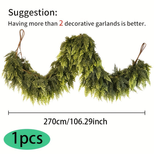 Artificial Cedar Garland