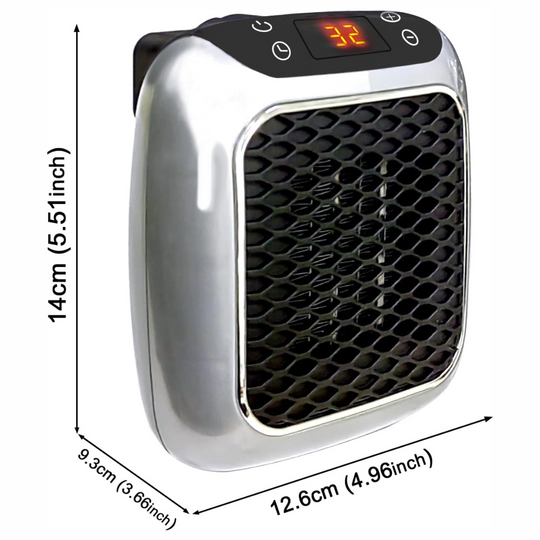 Portable Electric Heater for Small Rooms, Office, and Bedroom