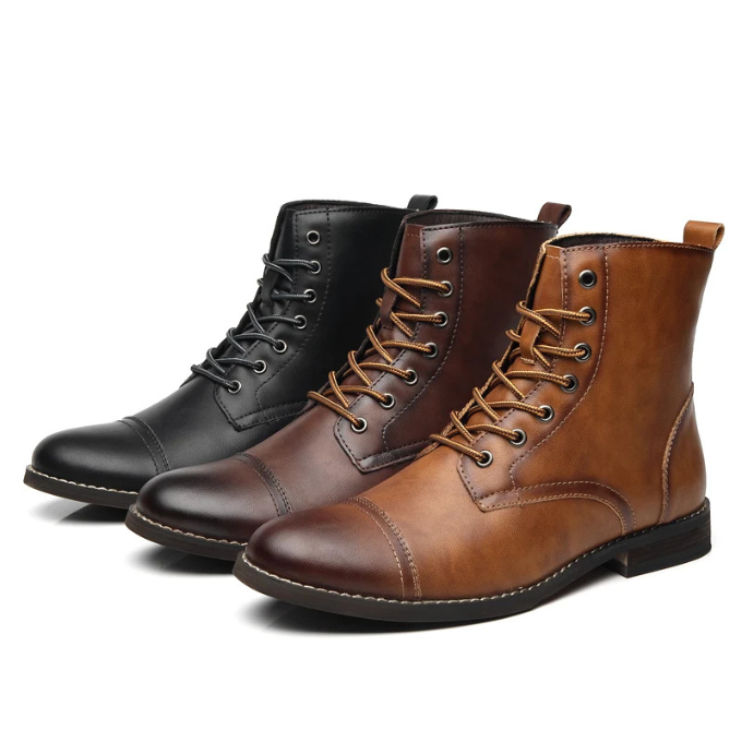 Men’s Vintage Lace-Up Boots