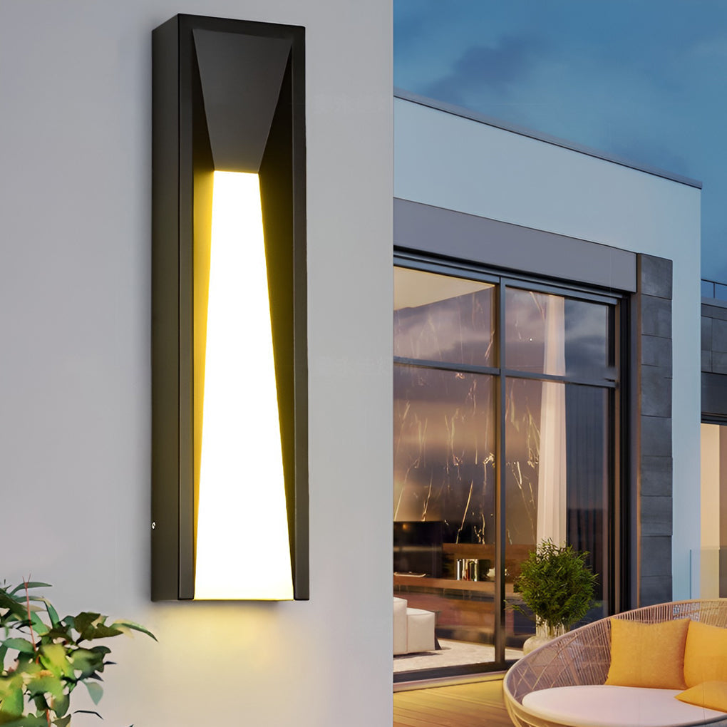 Modern Rectangle Waterproof Wall Sconces