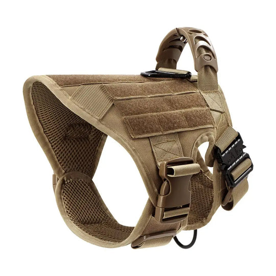 Heavy-Duty Military-Style Dog Harness