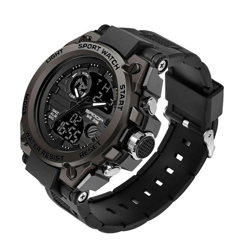 Multifunctional Tactical Wristwatch for Men