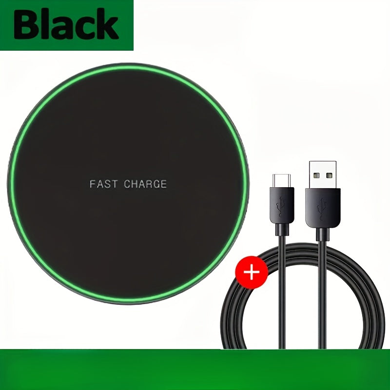 15W Fast Wireless Charger Pad for iPhone & Android phones