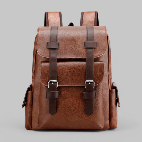 PU Leather Laptop Backpack