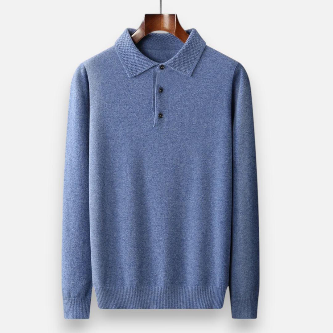 Men’s Polo Knit Sweater