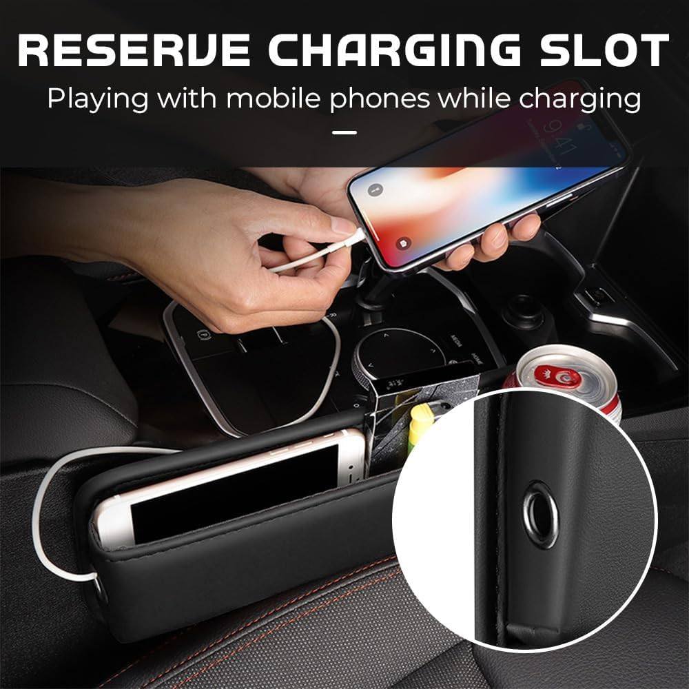 Car Seat Gap Filler and Organizer for Driver and Passenger 2 Pack