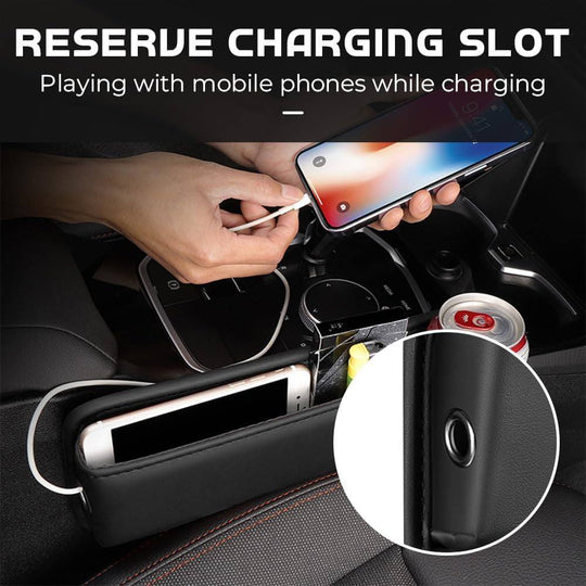 Car Seat Gap Filler and Organizer for Driver and Passenger 2 Pack