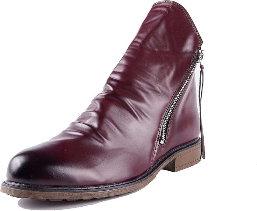 Men’s Zip-Up Ankle Boots for Daily Wear