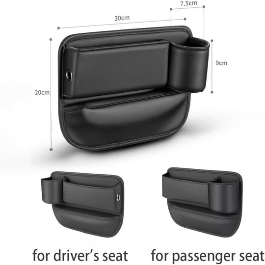 Car Seat Gap Filler and Organizer for Driver and Passenger 2 Pack