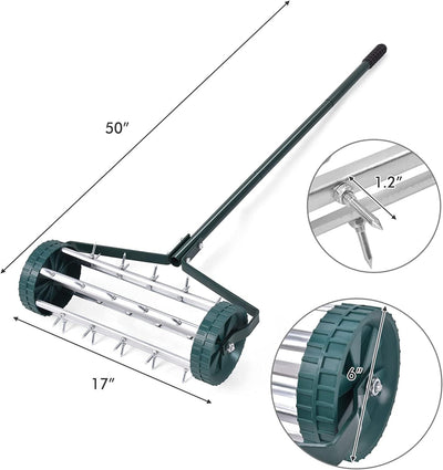 Rolling Lawn Aerator