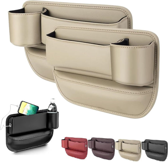 Car Seat Gap Filler and Organizer for Driver and Passenger 2 Pack