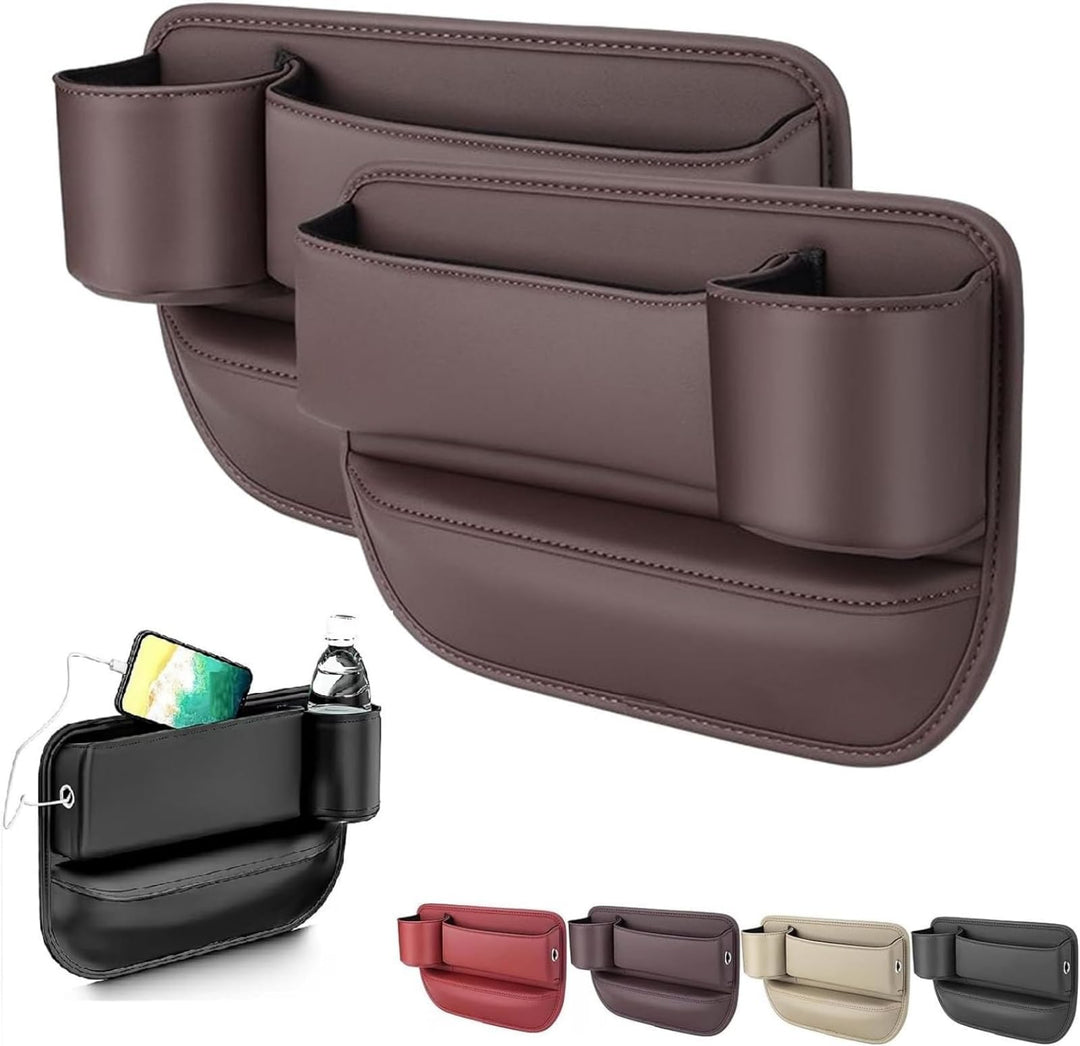 Car Seat Gap Filler and Organizer for Driver and Passenger 2 Pack