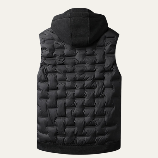 Men’s Hooded Quilted Vest