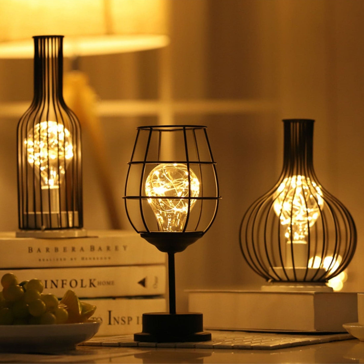 Modern Black Table Lamp - Elegant Lamp for Home and Office Lighting