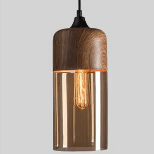 Scandinavian Wooden Ceiling Lamp